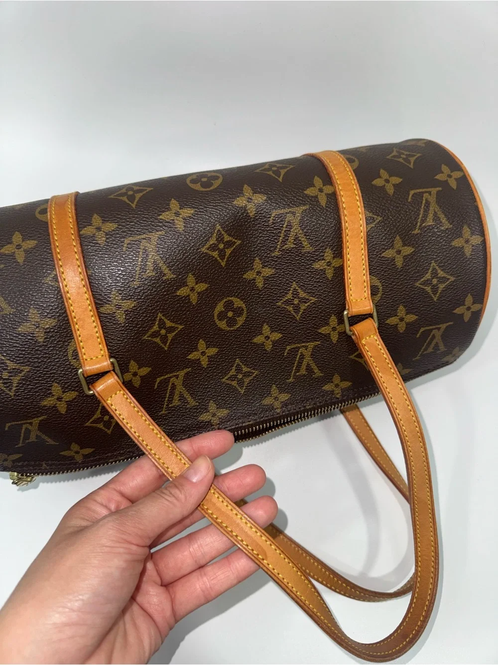 Louis Vuitton Monogram Barrel Shoulder Bag
